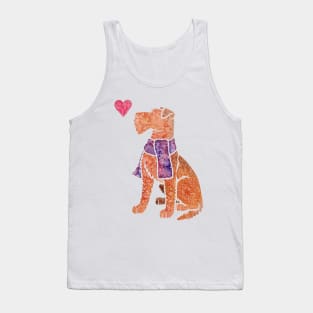 Watercolour Irish Terrier Tank Top